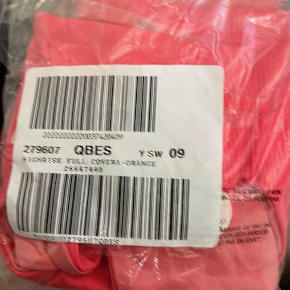 🆕 VICTORIA'S SECRET VS SWIM HIGH WAIST FULL COVERAGE CORAL BIKINI BOTTOM S 4-6 - Picture 14 of 16